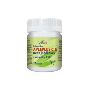 GORVITA Apleplus C, E, ocet jabłkowy 30 kapsułek - Studio Zielarskie