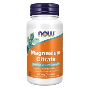Now Foods Cytrynian magnezu 133mg 60 kapsułek - Studio Zielarskie
