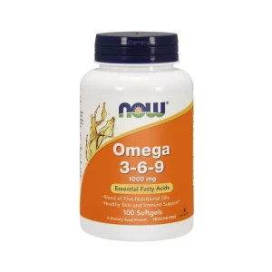 Now Foods Omega 3-6-9 1000 mg 100 kapsułek - Studio Zielarskie