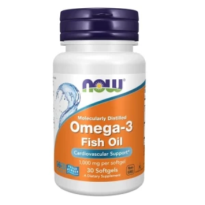 Now Foods Omega 3 1000mg 30 kapsułek - Studio Zielarskie