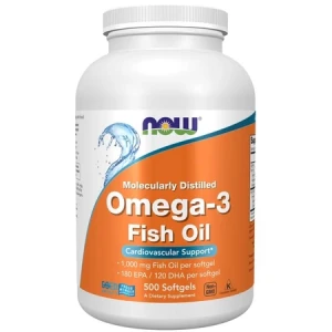 Now Foods Omega 3 500 kapsułek - Studio Zielarskie