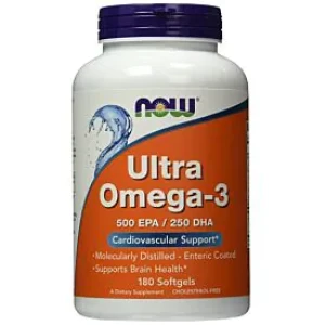 Now Foods Ultra Omega 3 180 kapsułek - Studio Zielarskie