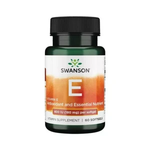 Swanson Witamina E 400 IU 60 kapsułek - Studio Zielarskie