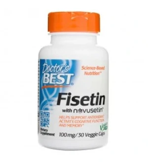 Doctor's Best Fisetin 100mg 30 kapsułek - Studio Zielarskie