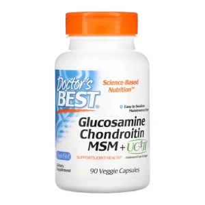 Doctor's Best Glukozamina Chondroityna MSM UCII 90 kapsułek - Studio Zielarskie