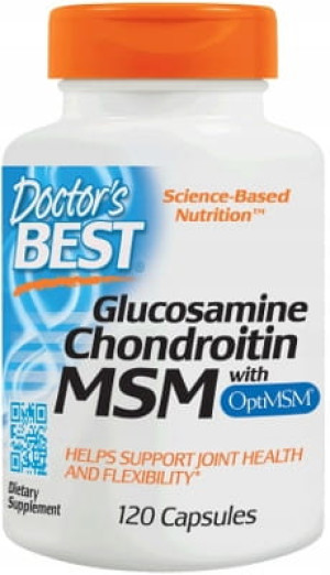 Doctor's Best Glukozamina Chondroityna MSM 120 kapsułek - Studio Zielarskie