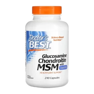 Doctor's Best Glukozamina Chondroityna MSM 240 kapsułek - Studio Zielarskie