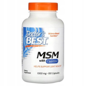 Doctor's Best MSM 3000mg 180 kapsułek
