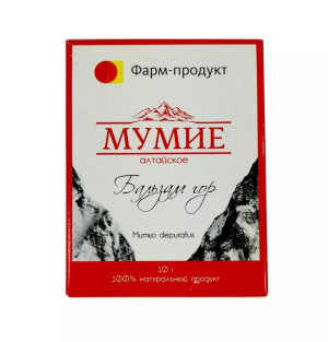 ARAM Mumio shilajit ałtajskie balsam gór 10 g - Studio Zielarskie
