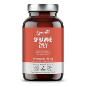 Panaseus Sprawne Żyły 50 kapsułek - Studio Zielarskie