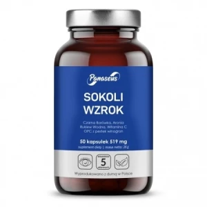 YANGO Panaseus Sokoli Wzrok 50 kapsułek - Studio Zielarskie