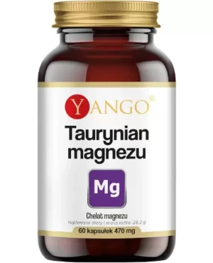 YANGO Taurynian Magnezu 60 kapsułek - Studio Zielarskie