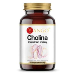 YANGO Cholina 90 kapsułek - Studio Zielarskie