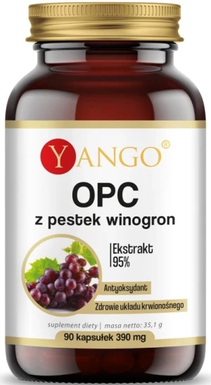 YANGO OPC z pestek winogron 90 kapsułek - Studio Zielarskie