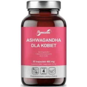 YANGO Panaseus Ashwagandha dla kobiet 50 kapsułek - Studio Zielarskie