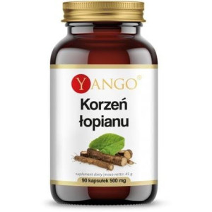 YANGO Korzeń Łopianu 90 kapsułek - Studio Zielarskie