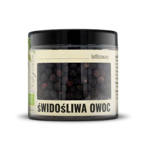 DARY NATURY Słój świdośliwa owoc liofilizowana EKO 100g - Studio Zielarskie