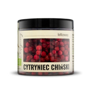 DARY NATURY Słój Cytryniec chiński owoc liofilizowany EKO 60g - Studio Zielarskie