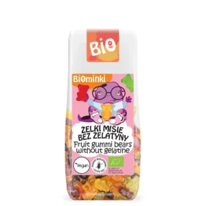 BIO PLANET Biominki żelki misie bez żelatyny bezglutenowe BIO 100 g - Studio Zielarskie