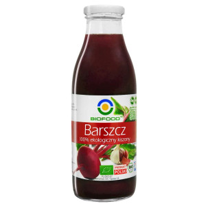 BIO FOOD Barszcz z buraków kiszonych bezglutenowy BIO 500 ml - Studio Zielarskie