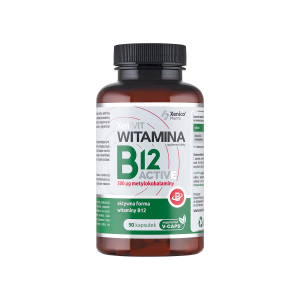 XENICO Xenivit Witamina B12 Active 500mcg 90 kapsułek - Studio Zielarskie