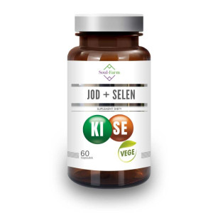 SOUL FARM Jod + Selen 300mg 60 kapsułek - Studio Zielarskie