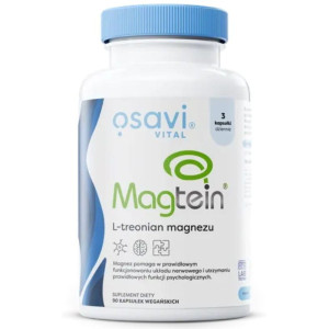 OSAVI Magtein L-Treonian Magnezu 90 kapsułek - Studio Zielarskie