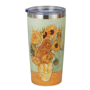 Kubek termiczny Prosty Sunflowers Van Gogh - Studio Zielarskie