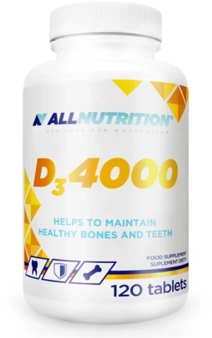 Allnutrition D3 4000 120 tabletek - Studio Zielarskie