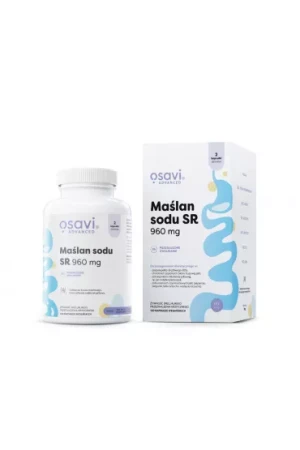 Osavi Maślan Sodu SR 960 mg 120 kapsułek - Studio Zielarskie