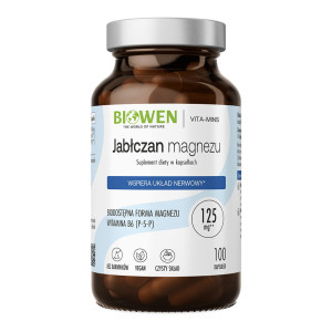 BIOWEN Jabłczan Magnezu 100 kapsułek - Studio Zielarskie