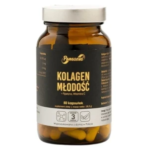Panaseus Kolagen Młodość 50 kapsułek - Studio Zielarskie