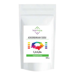 SOUL FARM Askorbinian Sodu 500g - Studio Zielarskie
