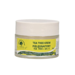 Melaleuca Krem pielęgnacyjny Tea tree + Wit. E 45 g - Studio Zielarskie