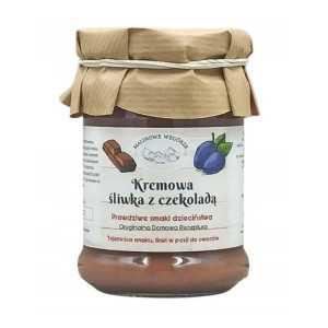 MALINOWE Kremowa śliwka z czekoladą 270g - Studio Zielarskie