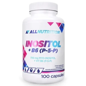 Allnutrition Inositol + B6 (P-5-P) 100 kapsułek - Studio Zielarskie