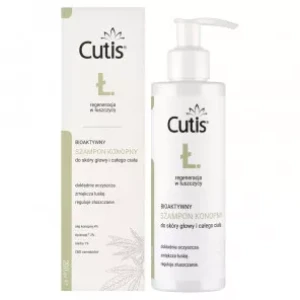 CUTIS Ł ŁUSZCZYCA Szampon konopny bioaktywny x 200ml - Studio Zielarskie