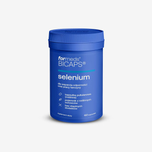 BICAPS SELENIUM 60 kaps. - Studio Zielarskie