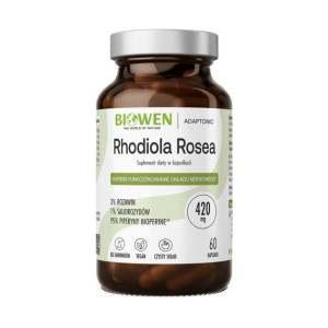 Biowen Rhodiola Rosea 60 kapsułek - Studio Zielarskie