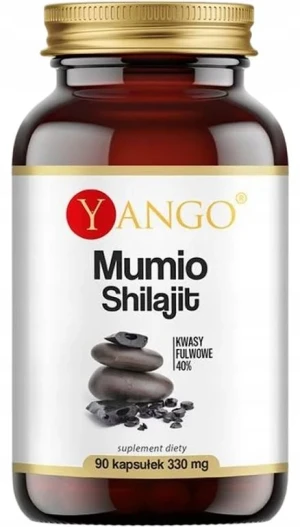 YANGO Mumio Shilajit 90kaps - Studio Zielarskie