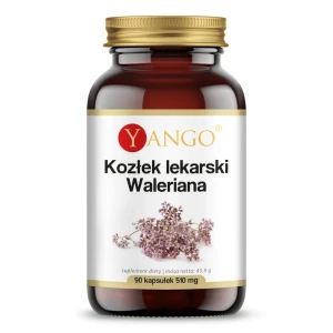 YANGO Kozłek lekarski waleriana 90 kapsułek - Studio Zielarskie