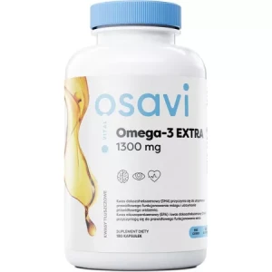 OSAVI Omega-3 Extra 1300mg 180 kaps cytr. - Studio Zielarskie