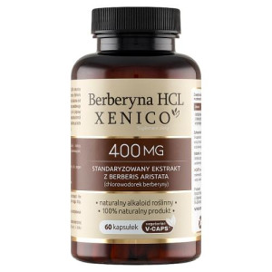 Xenico Berberyna HCL 60 kapsułek - Studio Zielarskie