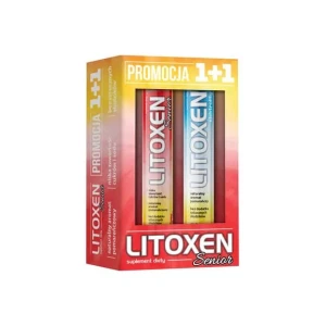 Xenico Litoxen Senior 1+1 (2×20 tabletek) - Studio Zielarskie