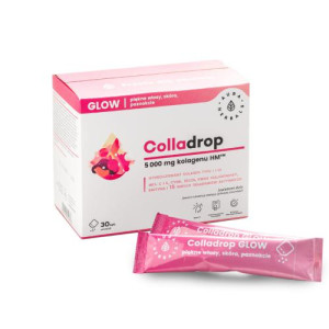 AURA HERBALS Colladrop Glow kolagen morski 30 saszetek - Studio Zielarskie