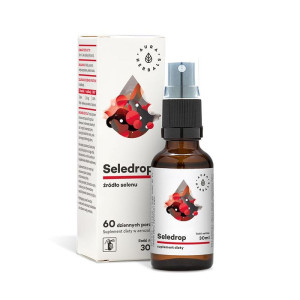AURA HERBALS Seledrop Selen 110 mcg 30ml - Studio Zielarskie