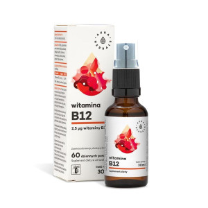 AURA HERBALS Witamina B12 aerozol 30ml - Studio Zielarskie