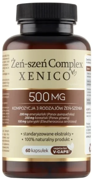 Xenico Żeń-Szeń Complex 60 kapsułek - Studio Zielarskie