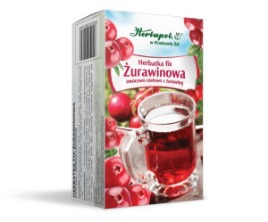 Herbapol Kraków Żurawina 20 saszetek - Studio Zielarskie
