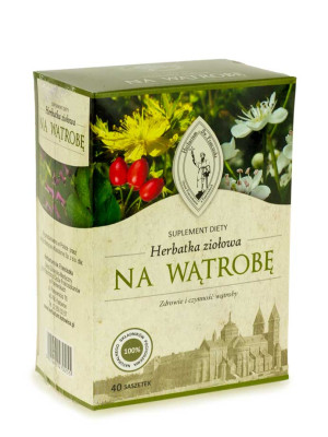 Herbarium św. Franciszka Herbatka Na wątrobę 40 saszetek - Studio Zielarskie
